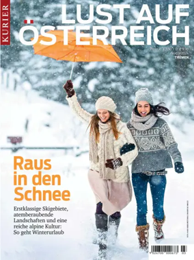 Cover of Kurier Magazine - Lust auf Osterreich