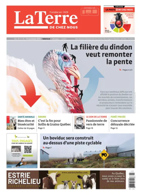 Cover of La Terre de chez nous