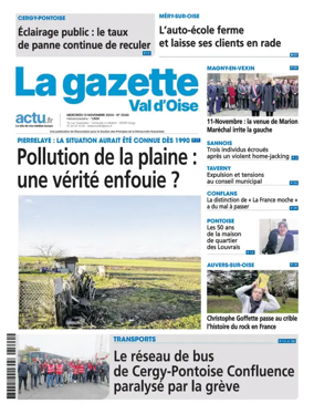 Cover of La Gazette Val d'Oise