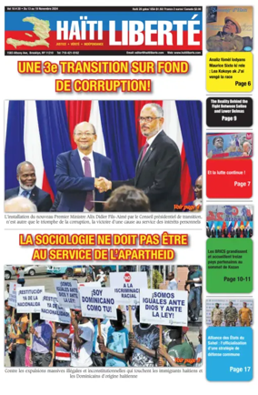 Cover of Haiti Liberte