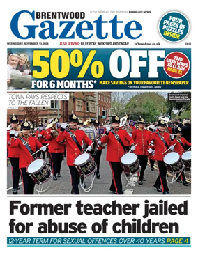 Cover of Brentwood Gazette