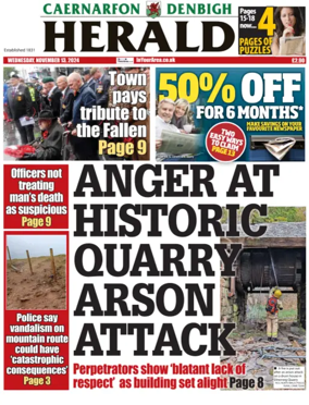 Cover of Caernarfon Herald