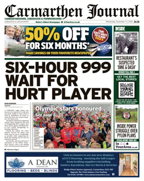 Cover of Carmarthen Journal