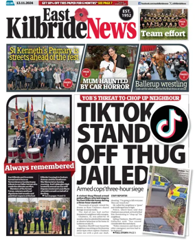 Cover of East Kilbride News