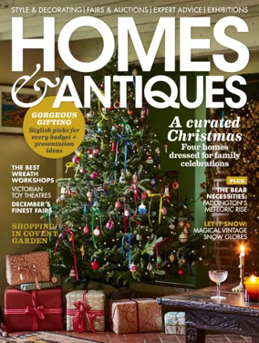 Cover of Homes and Antiques Magazine