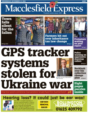 Cover of Macclesfield Express