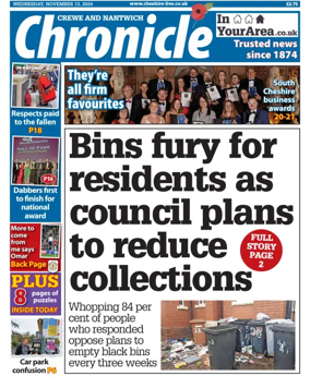 Cover of Nantwich Chronicle