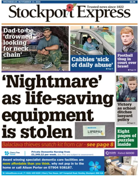 Cover of Stockport Express