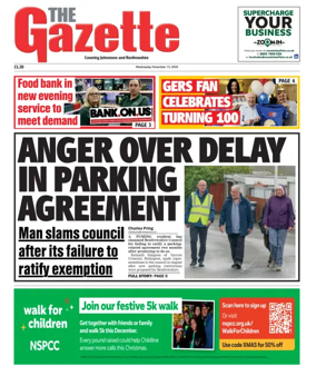 Cover of The Gazette (Scotland)