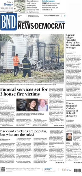 Cover of Belleville News-Democrat