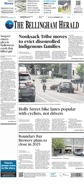 Cover of The Bellingham Herald