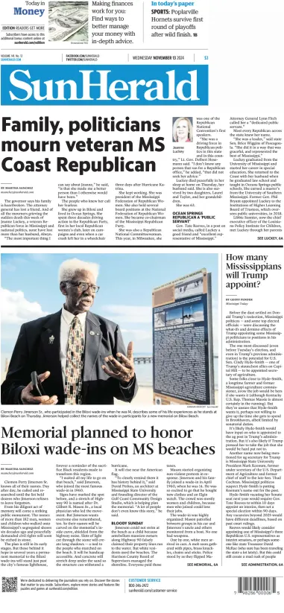 Cover of The Sun Herald