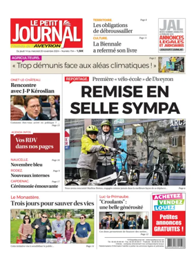 Cover of Le Petit Journal - L'hebdo local de l'Aveyron