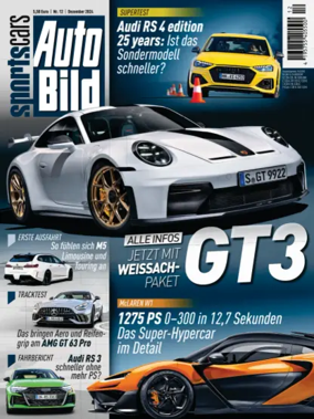 Cover of Auto BILD Sportscars (Germany)