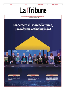 Cover of La Nouvelle Tribune