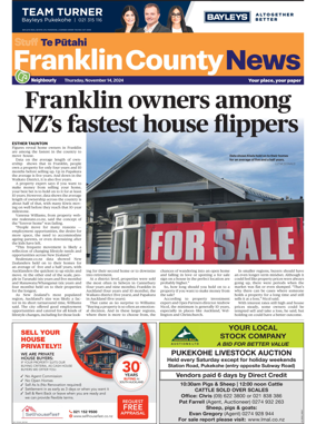 Cover of Franklin County News