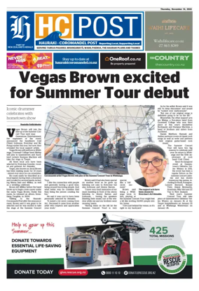 Cover of Waihi Leader