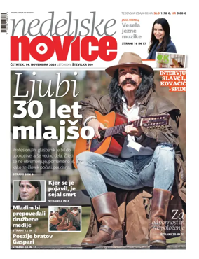 Cover of Nedeljske Novice