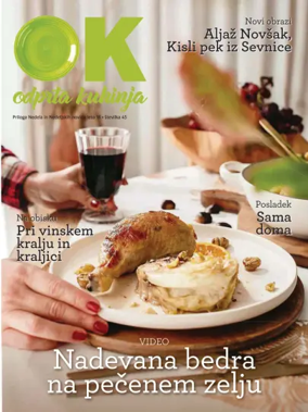 Cover of Odprta Kuhinja for Slovenske Novice