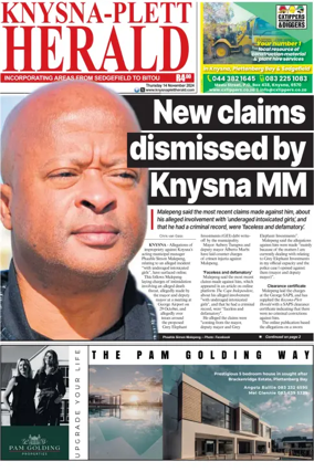 Cover of Knysna-Plett Herald
