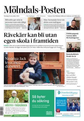 Cover of Mölndals-Posten