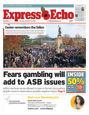 Cover of Express & Echo (City & East Devon Edition)