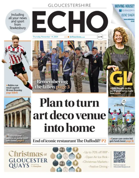 Cover of Gloucestershire Echo
