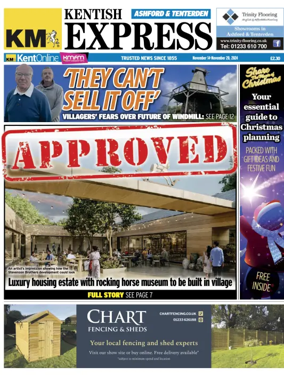 Cover of Kentish Express Ashford & District