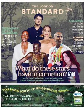 Cover of London Evening Standard (West End Final A)