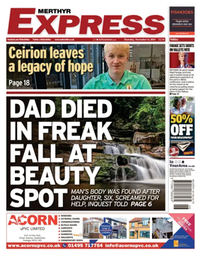 Cover of Merthyr Express