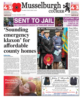 Cover of Musselburgh Courier