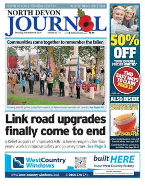Cover of North Devon Journal
