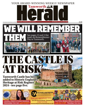 Cover of Tamworth Herald