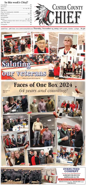 Cover of Custer County Chief
