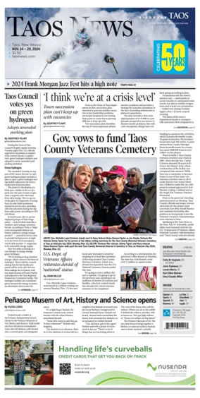 Cover of The Taos News