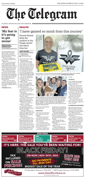 Cover of The Telegram (St. Johnâ€™s)