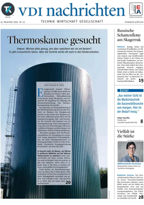 Cover of VDI Nachrichten