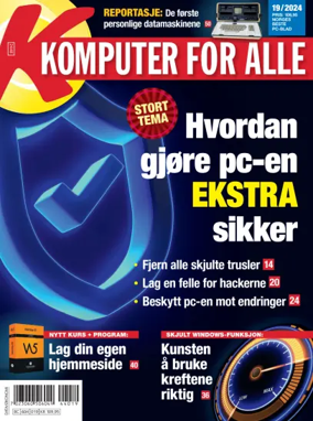 Cover of Komputer for alle (Norway)
