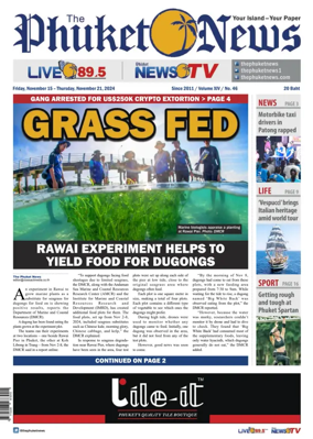 Cover of The Phuket News