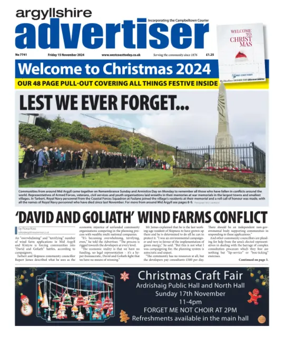 Cover of Argyllshire Advertiser