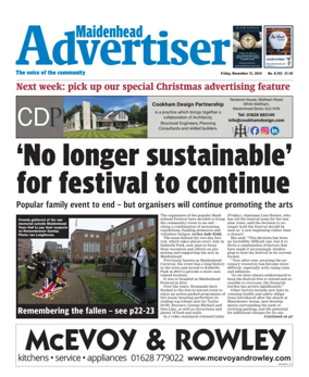 Cover of Maidenhead Advertiser