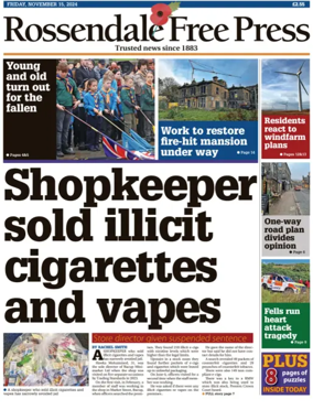 Cover of Rossendale Free Press
