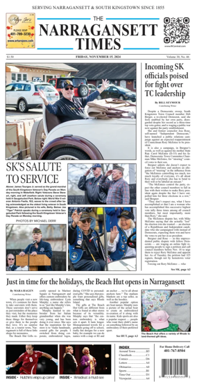 Cover of Narragansett Times