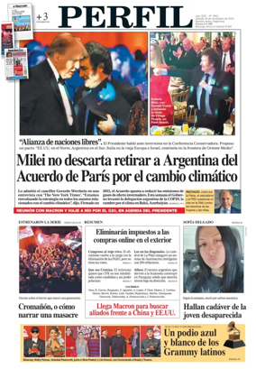 Cover of Perfil (Sabado)