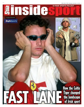 Cover of Irish Daily Star - Inside Sport