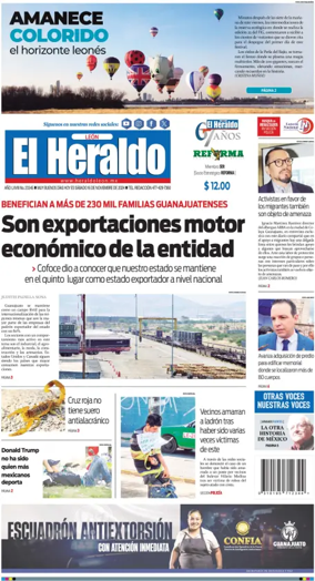 Cover of El Heraldo de Leon
