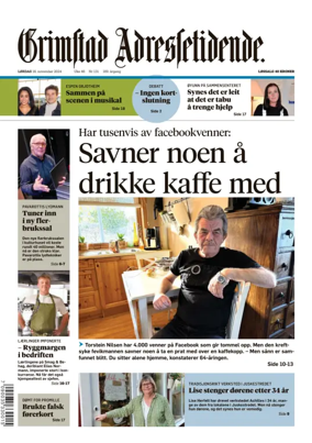 Cover of Grimstad Adressetidende