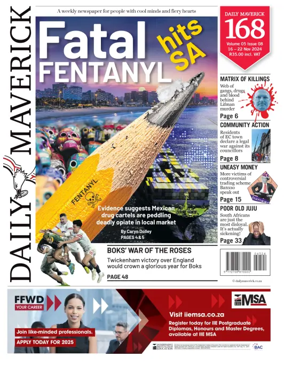 Cover of Daily Maverick