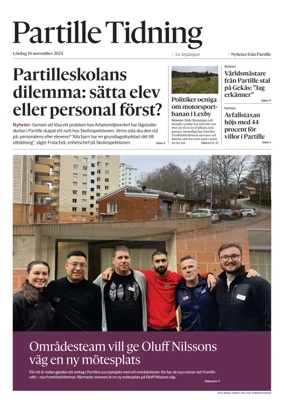 Cover of Partille Tidning