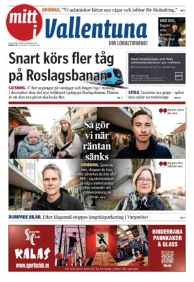 Cover of Vallentuna Nyheter
